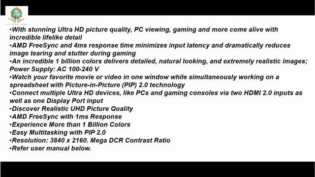 New Samsung U28E590D 28-Inch UHD LED-Lit Monitor By Tech Market Support смотреть онлайн
