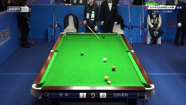 Zhang Qi VS Bernadette Bodo (HUN) - 2019 World Chinese Pool Masters Linyi Station смотреть онлайн