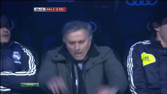 Моуринью против  Сельта Виго.