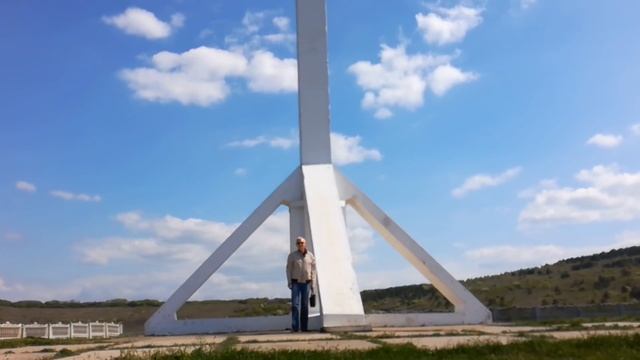 Анапа 21.04.2018 Начало Кавказских гор - стела "Парящий орел", Поклонный крест. Супсех. смотреть онлайн