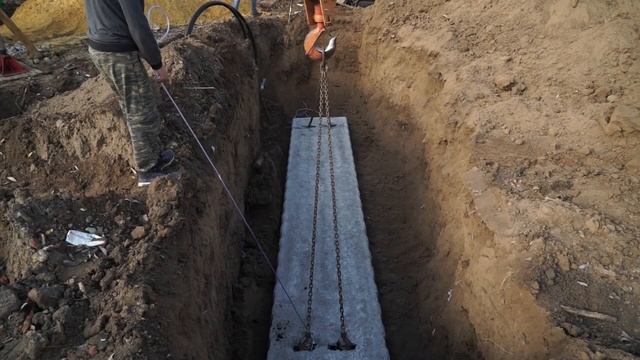 Установка большого газгольдера | Как правильно установить газгольдер на участке? смотреть онлайн