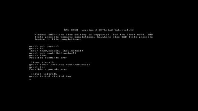 boot from grub cmd смотреть онлайн