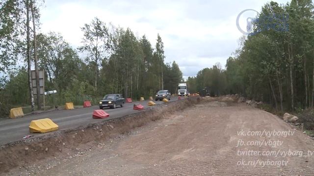 Дорогу «Выборг – Светогорск» ремонтируют капитально смотреть онлайн
