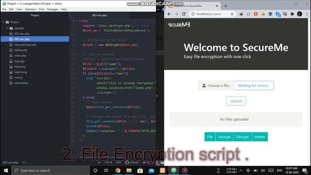 File Encryption with AES смотреть онлайн