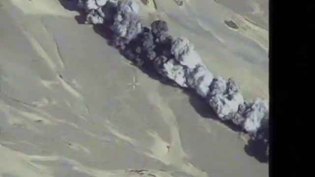 British Trojan tank with Python rocket in action смотреть онлайн