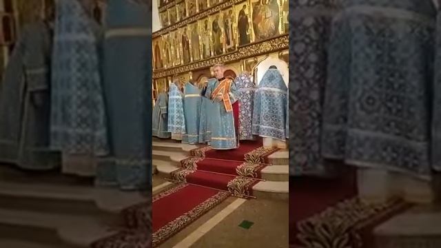 Престольный праздник Божией Матери «Скоропослушница» Богоявленский монастырь Перми 2020 год. смотреть онлайн