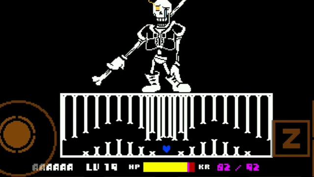 DISBELIEF PAPYRUS Mobile что будет если пощадить Папируса