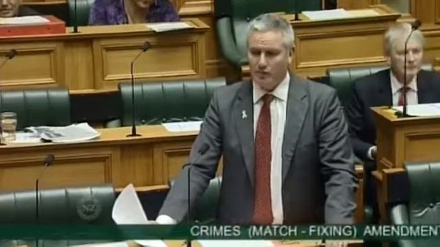 Crimes (Match - Fixing) Amendment Bill - Committee stage - Clause 1 - Part 5 смотреть онлайн