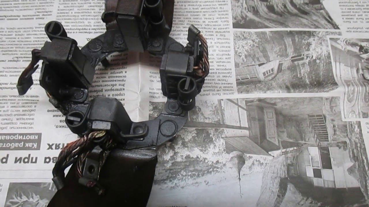 полный разбор стартера камаз