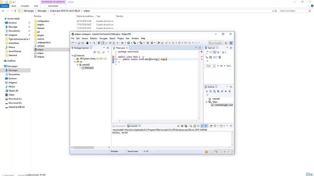 Java Tutorial #2 - Eclipse IDE/Hello World смотреть онлайн
