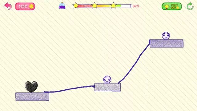 Love Story : Draw Physics Line. Heal Love. Level 70. 3 Stars. смотреть онлайн