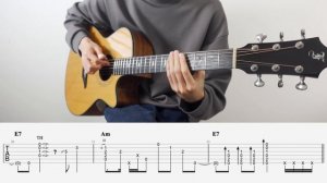 【TAB】Sunny - Bobby Hebb - FingerStyle Jazz Guitar ソロギター【タブ】