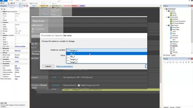 Construct 2/3 - Tutorial 024 - Card Game on Grid - Part 11 [ Move Cards on the Map ] смотреть онлайн