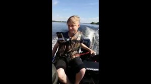 Мотор HDX 9.9 & лодка Ривьера 3.20 ск. Покатушки по Волге.