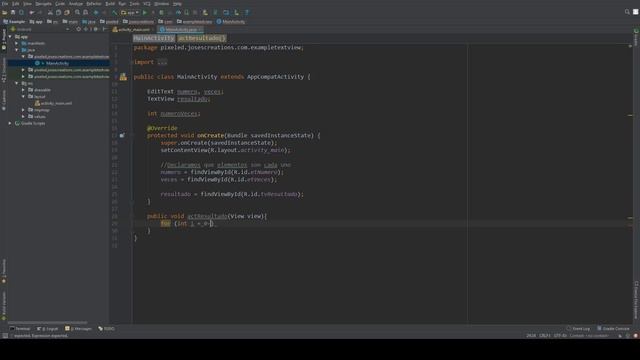 TextView y EditText - Android Studio смотреть онлайн
