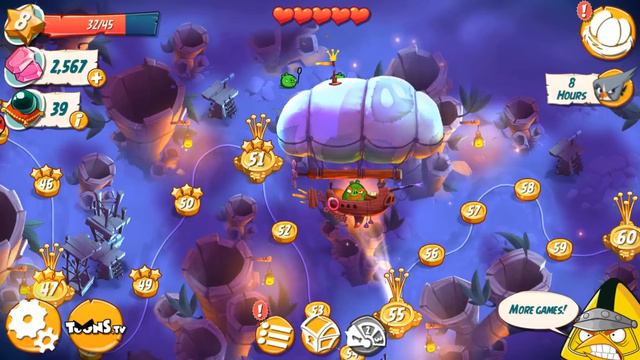 Angry Birds 2 - New Christmas Costume Live Tournament Challenge! смотреть онлайн