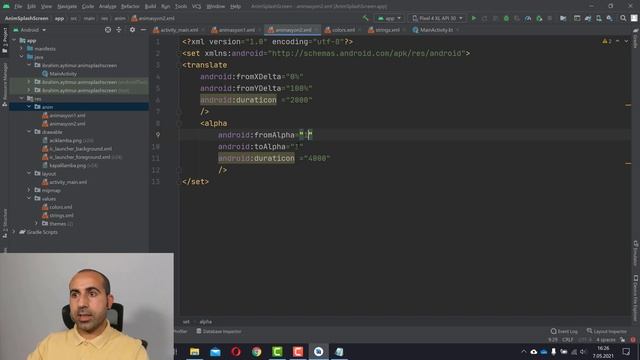 #AndroidStudio, #Kotlin SplashScreen ve Animasyon Oluşturma 4K смотреть онлайн