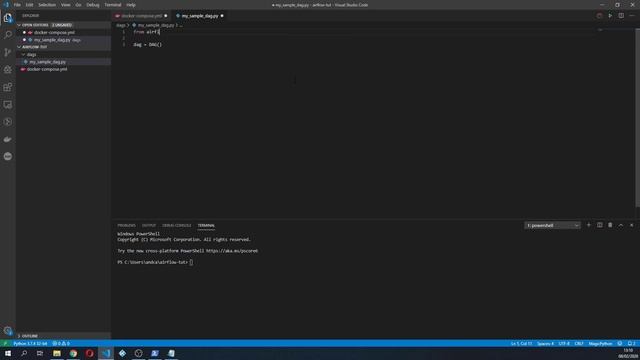[Getting started with Airflow - 2] Core concepts and creating your first DAG with PythonOperator смотреть онлайн