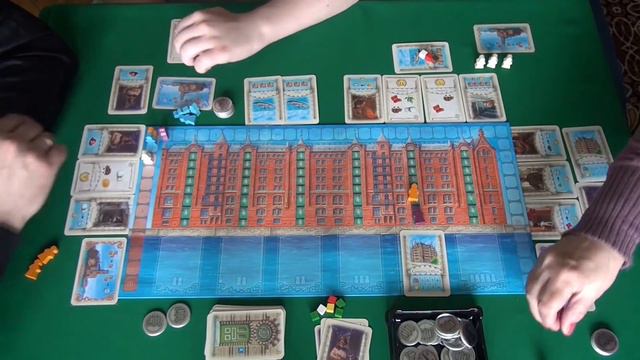 307 The Speicherstadt - играем в настольную игру. смотреть онлайн