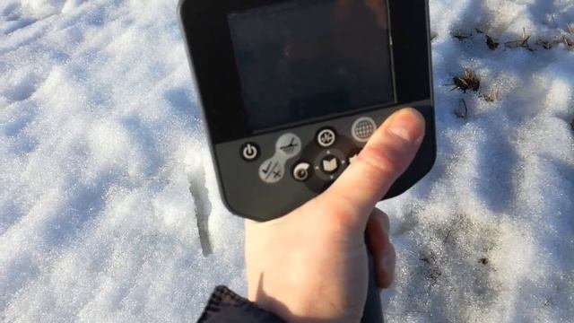 первый поиск металлоискателем  Minelab CTX3030