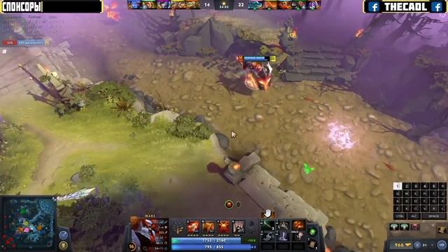 ? ВРАГИ СГОРЕЛИ ОТ ГЛАВНОГО ИМБА ГЕРОЯ! ▶ Гайд на Mars Dota 2 смотреть онлайн