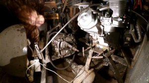 Ремонт подшипника (первые неполадки Караката ЗИС-5)