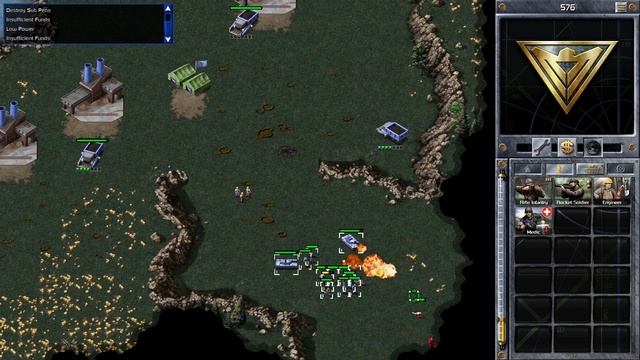 Red Alert Remastered - Allies Mission 7 - Sunken Treasure [Hard] смотреть онлайн