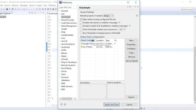 Checkstyle Plugin смотреть онлайн