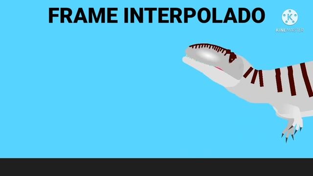 FRAME INTERPOLADO VS INTERPOLAÇÃO STICK NODES GIGANOTOSSAURO!!! смотреть онлайн