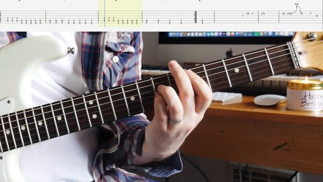 Shut up and Dance guitar cover with TAB смотреть онлайн