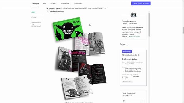 Goblin Gonzo Kickstarter смотреть онлайн