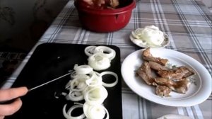 Жареная печень судака с овощами, готовлю первый раз, но знаю, что будет вкусно. Рекомендую!