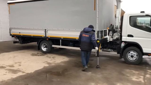 Fuso полная шторка с кму и годробортом смотреть онлайн