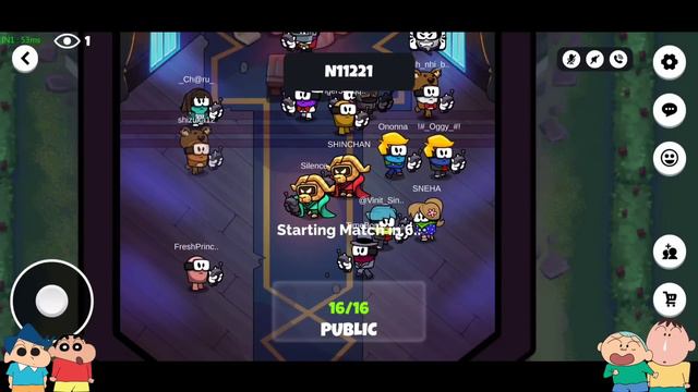 Shinchan Playing Devils Playground In Silly Royale😈😂 | Shinchan Plays Devil Amongst Us | Hindi