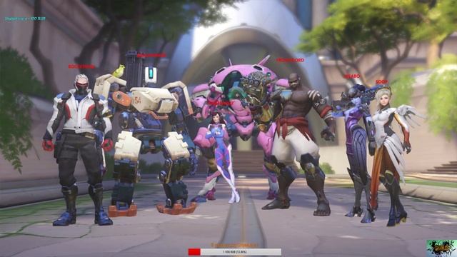 Зимняя Сказка 2017 OverWatch. Рвёмся к сезону на Крысавчике. смотреть онлайн