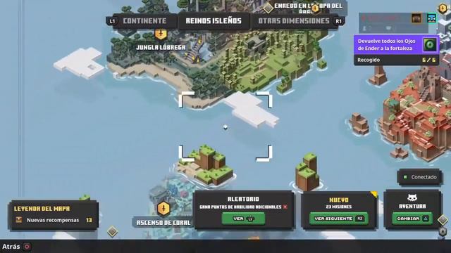 Minecraft Dungeons 1° Final Acabamos la dificultad Predeterminada смотреть онлайн