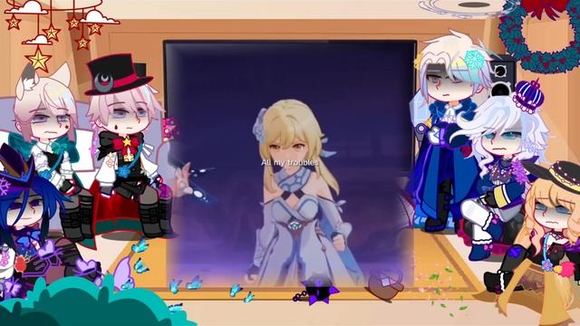 Fontaine react to Lumine || Traveler || Genshin impact || Made by Yuk!ra смотреть онлайн