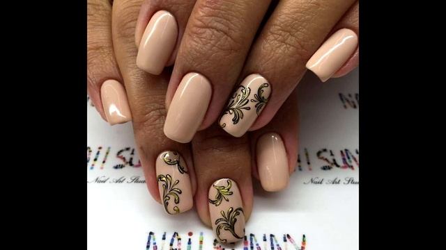 Бежевый маникюр с дизайном ? ДИЗАЙН НОГТЕЙ ИДЕИ ? ТРЕНДЫ И НОВИНКИ МАНИКЮРА смотреть онлайн