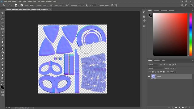 How to bake OPACITY(Transparency) Map with Substance Painter for Blender, Maya, Max... смотреть онлайн