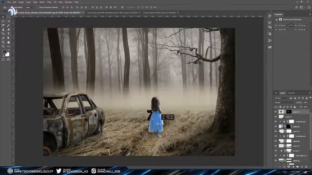 Fantasy Photo Manipulation - Photoshop Speed Art Tutorial
