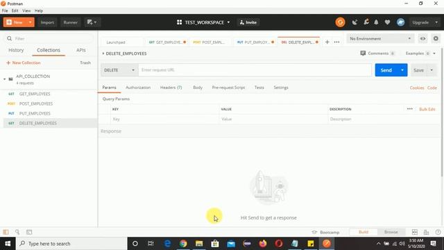 POSTMAN BEGINNER TUTORIAL Part-6 How To Send Delete Request In Postman смотреть онлайн