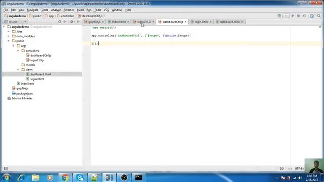 Creating an AngularJS Project Structure смотреть онлайн