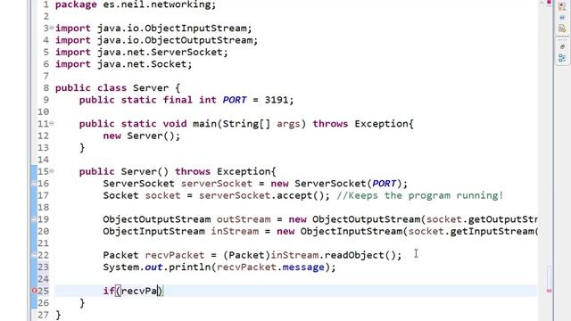 Java Sockets - Sending Serialized Objects/Classes Networking смотреть онлайн
