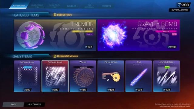 Pink Gravity Bomb BM Goal Explosion In The Item Shop! - Rocket League Item Shop 7/31/22 смотреть онлайн