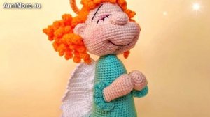 Амигуруми: схема Ангел Добра. Игрушки вязаные крючком - Free crochet patterns.