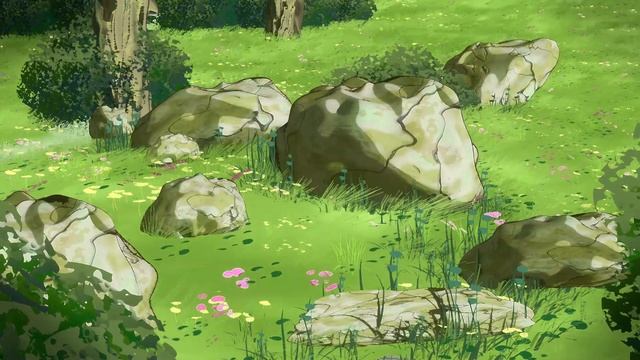 3D Ghibli Anime Grass made in Blender смотреть онлайн