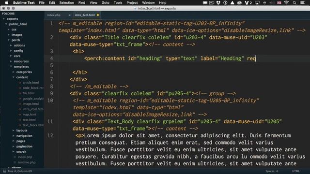Content management with Perch and Adobe Muse смотреть онлайн