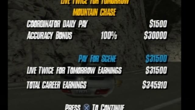 Stuntman (PS2) Walkthrough 100%: Live Twice For Tomorrow, Scene 1 - Mountain Chase смотреть онлайн