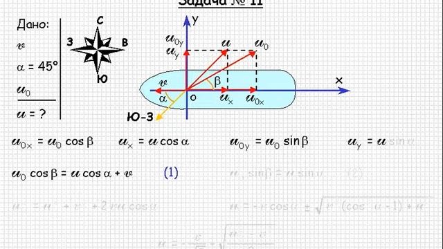 12 Механика Прямолинейное равномерное и равнопеременное движение Задача 11 смотреть онлайн