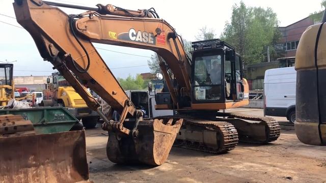 Эскаватор гусеничный CASE CX210B NLC смотреть онлайн